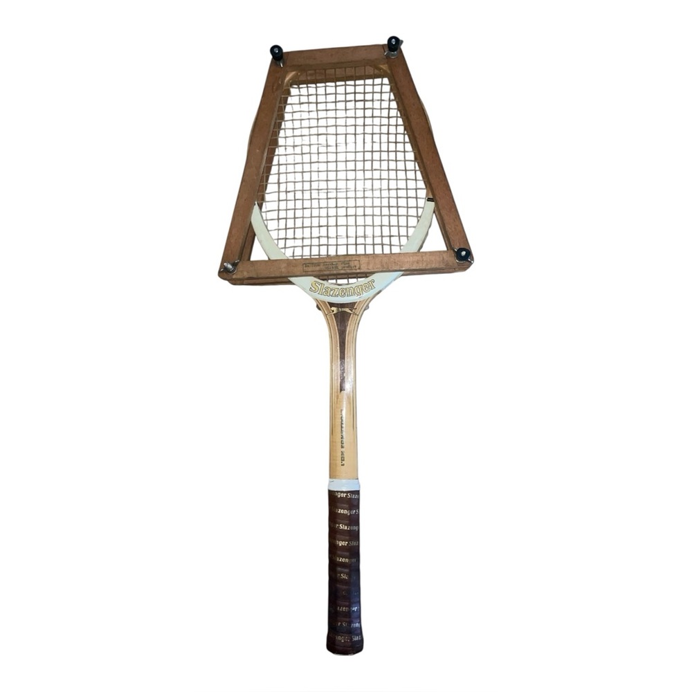 VINTAGE SLAZENGER Championship Frame Wood Tennis Racket  Grip 4 1/4